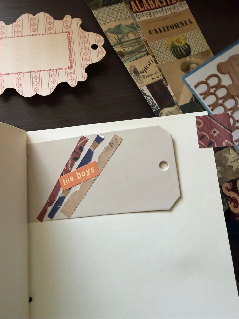 Handmade Western Junk Journal Cowboy Craft Bundle